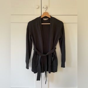 Everlane Cotton Tie Cardigan